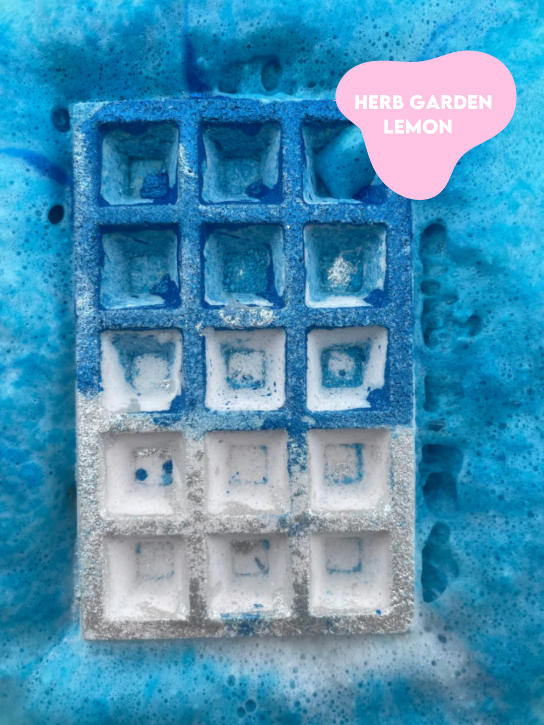 drink more water WAFFLE BATH BOMB