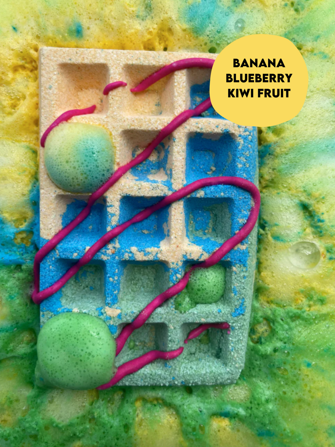 eat more fruit WAFFLE BATH BOMB 180g