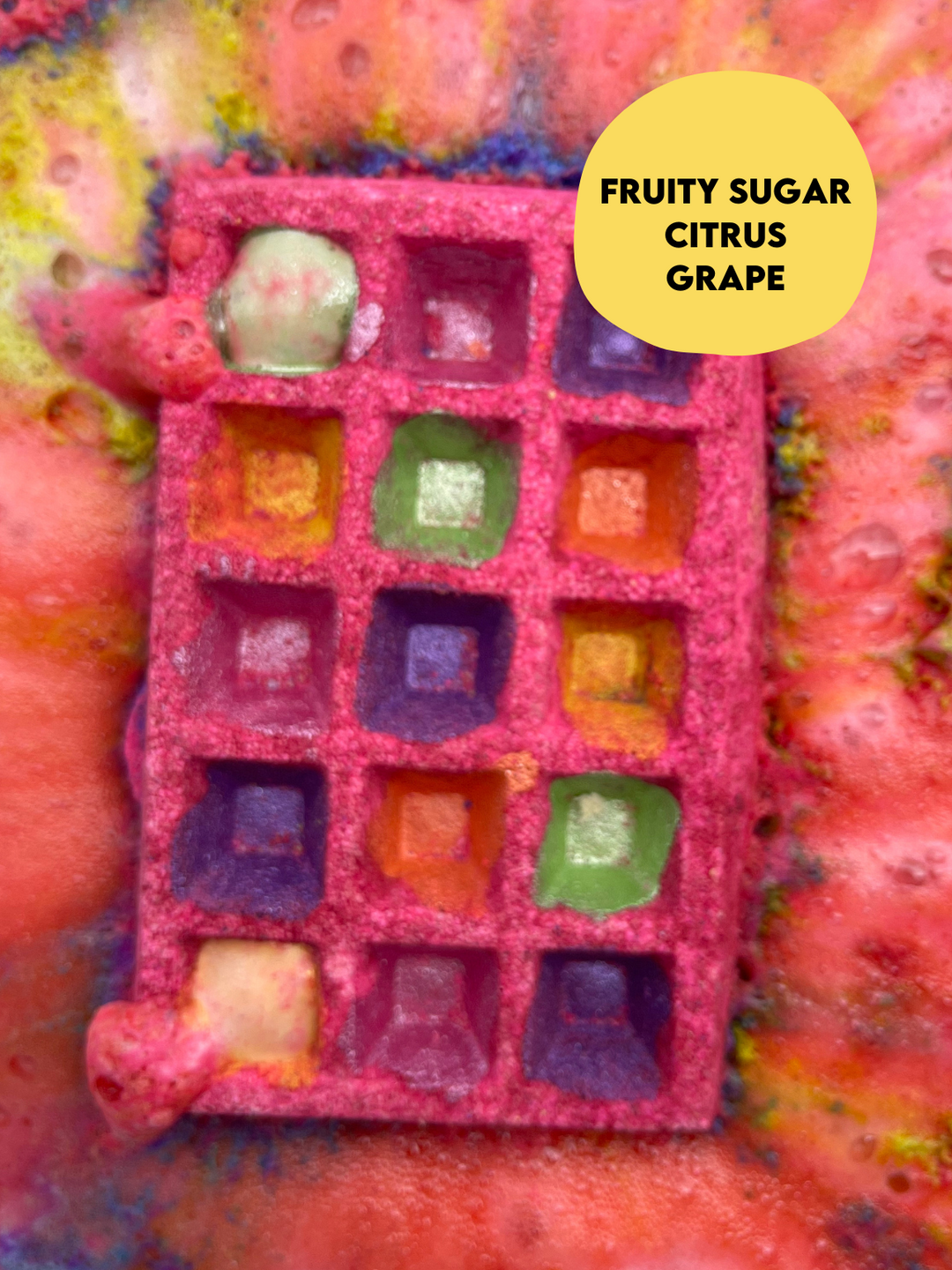taste the raindoe! WAFFLE BATH BOMB 180g