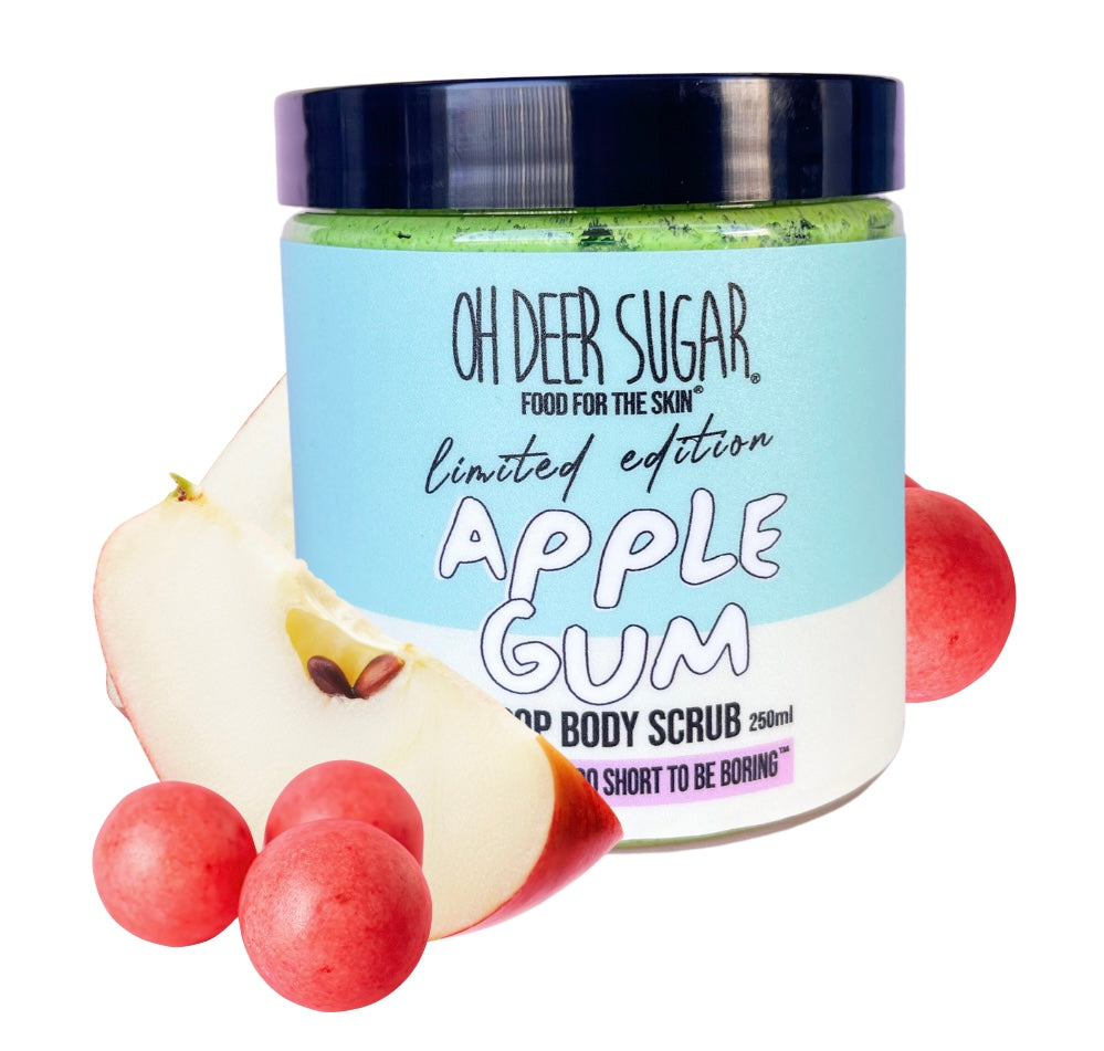 applegum SODA POP BODY SCRUB 250ml limited edition