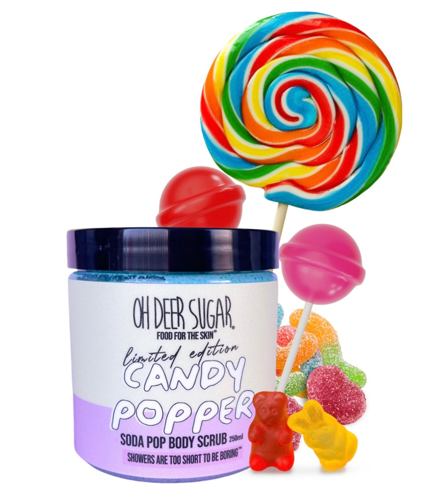 candy popper SODA POP BODY SCRUB 250ml limited edition