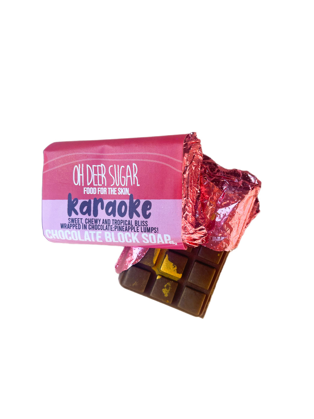 karaoke CHOCOLATE BLOCK SOAP 45g