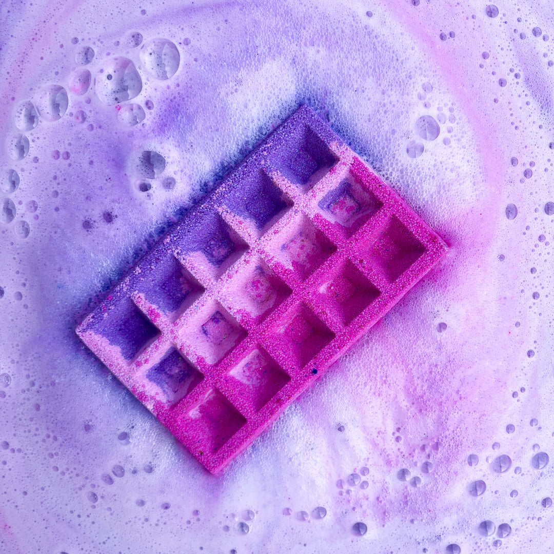 vegan waffle bath bomb australia