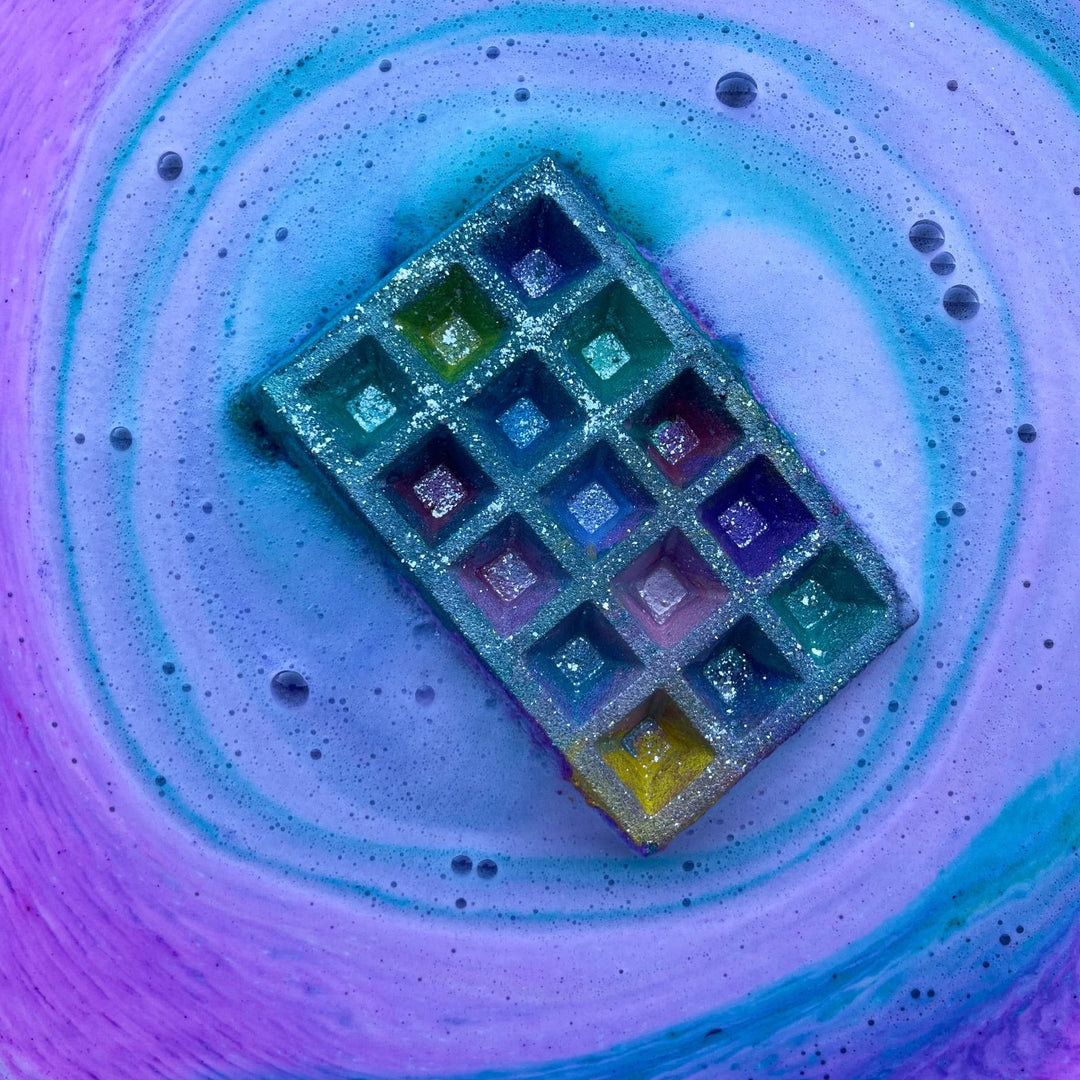vegan waffle bath bomb australia