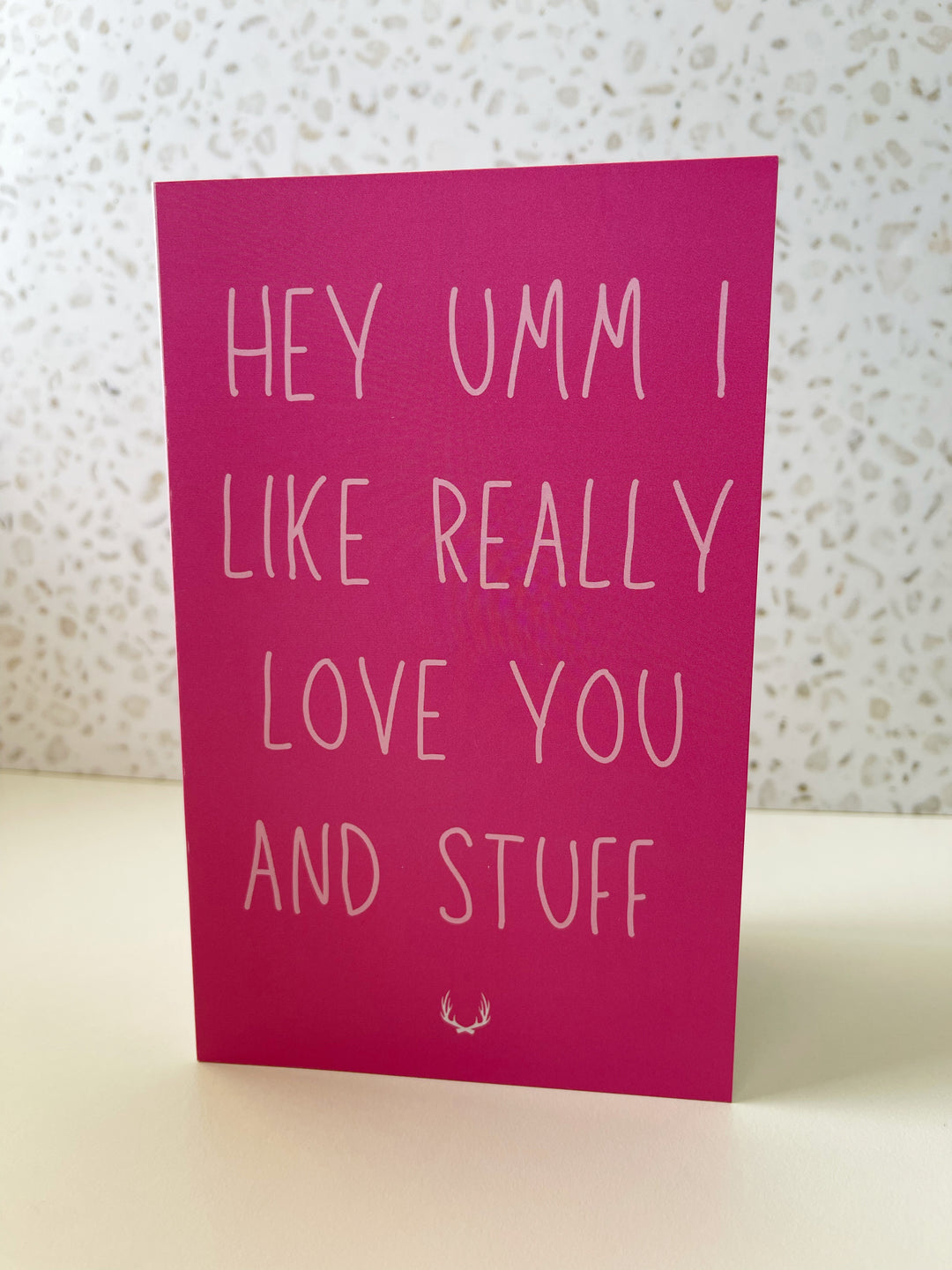 i really love you… card & envelope