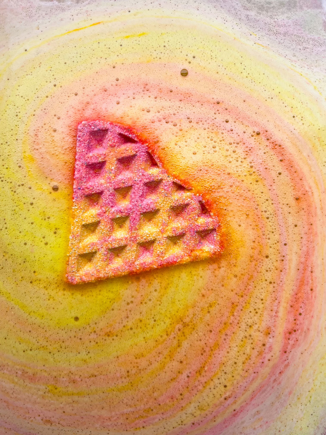 musk relax COCKTAIL WAFFLE BATH BOMB 65g