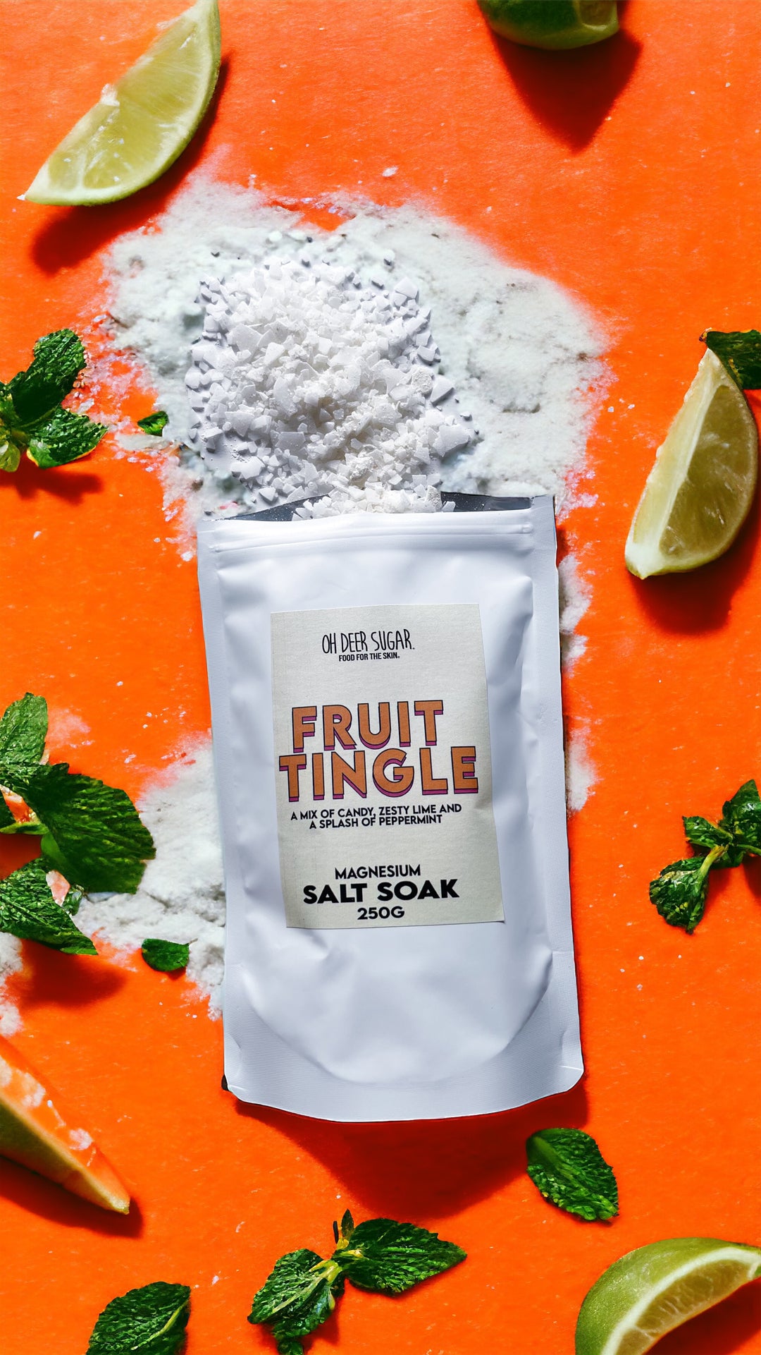 fruit tingle MAGNESIUM SALT SOAK 250g