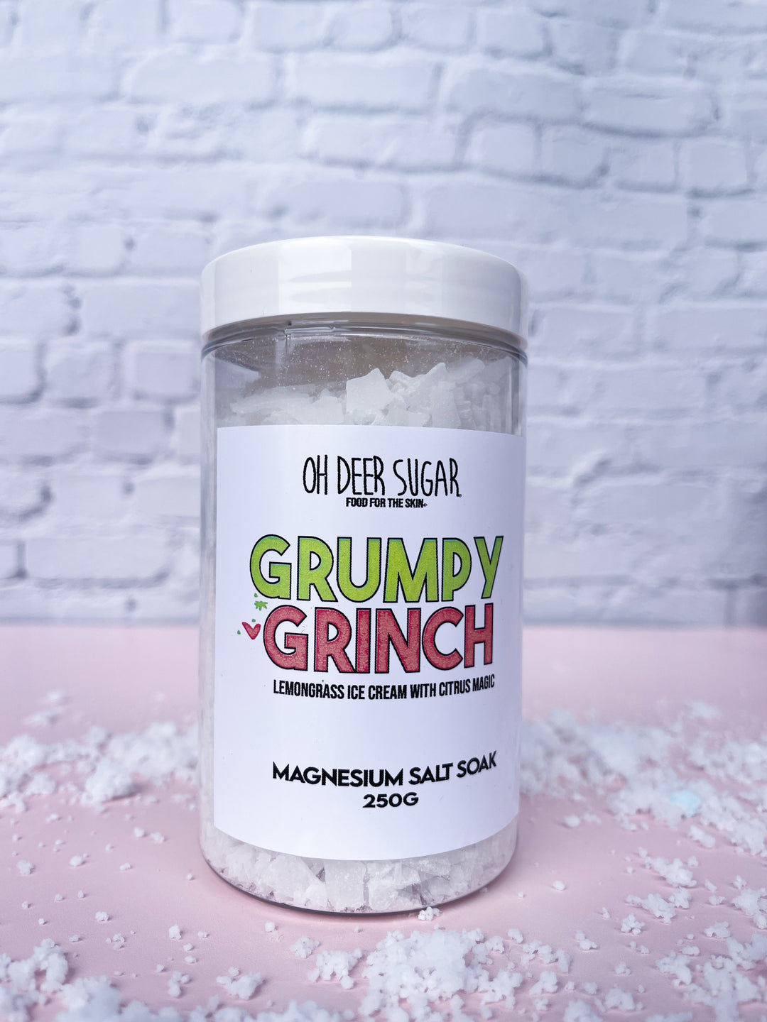 grumpy grinch MAGNESIUM SALT SOAK 250g