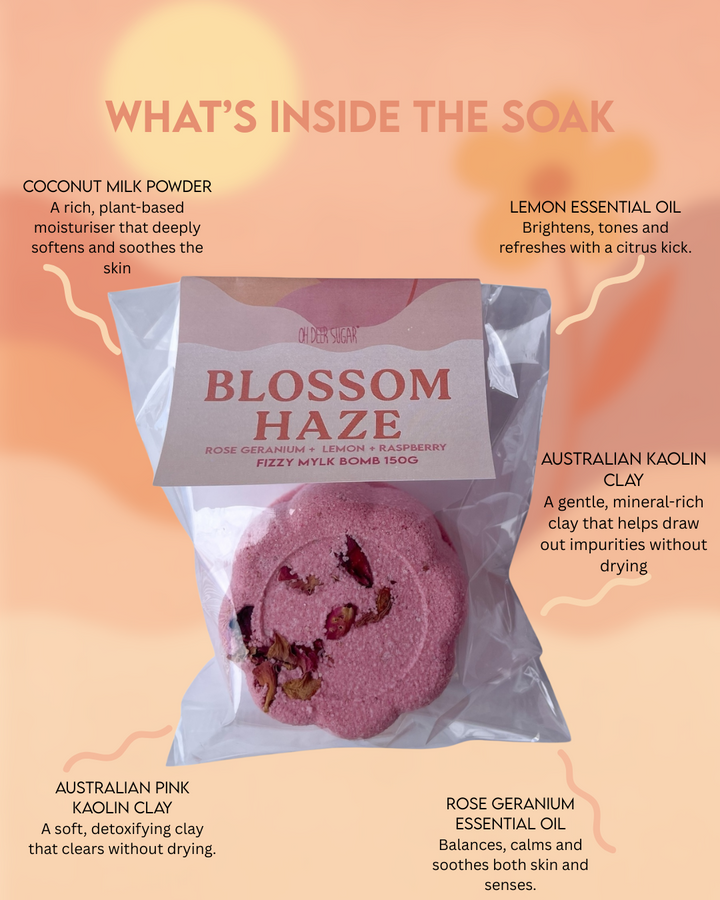 BLOSSOM HAZE MYLK BOMB 150g