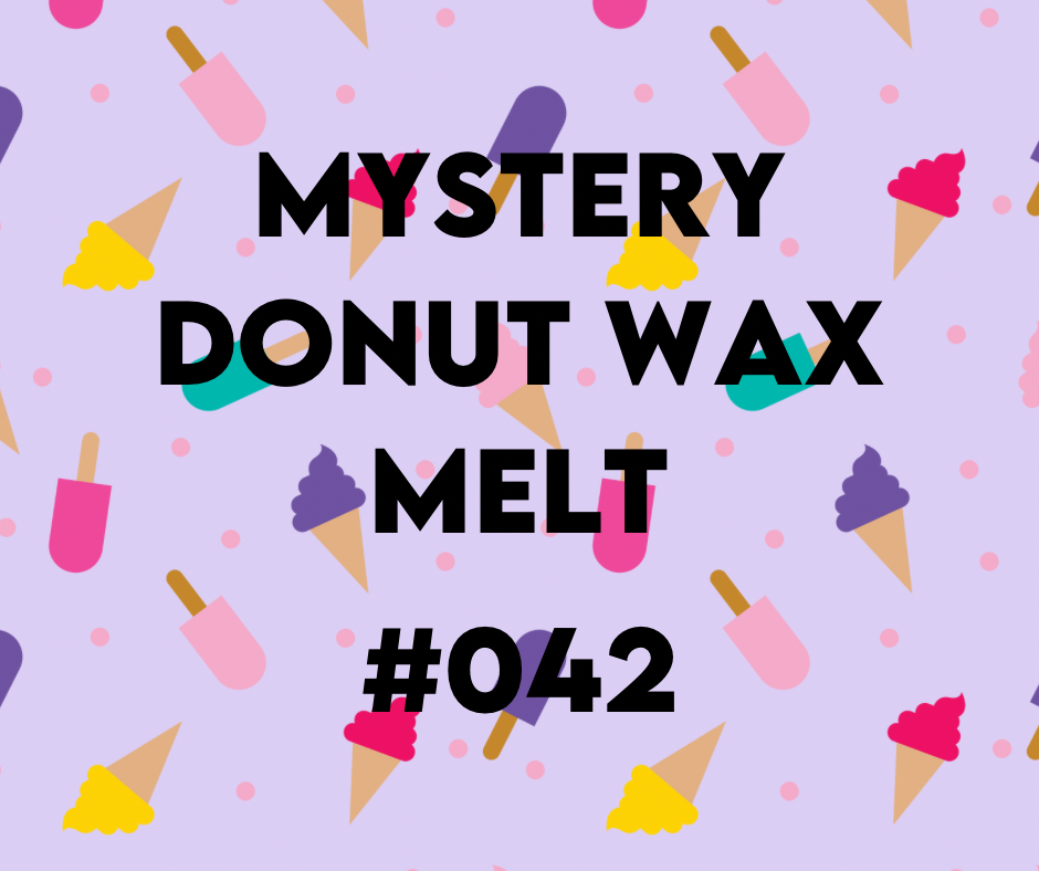 mystery #042 DONUT SOY WAX MELT 34g