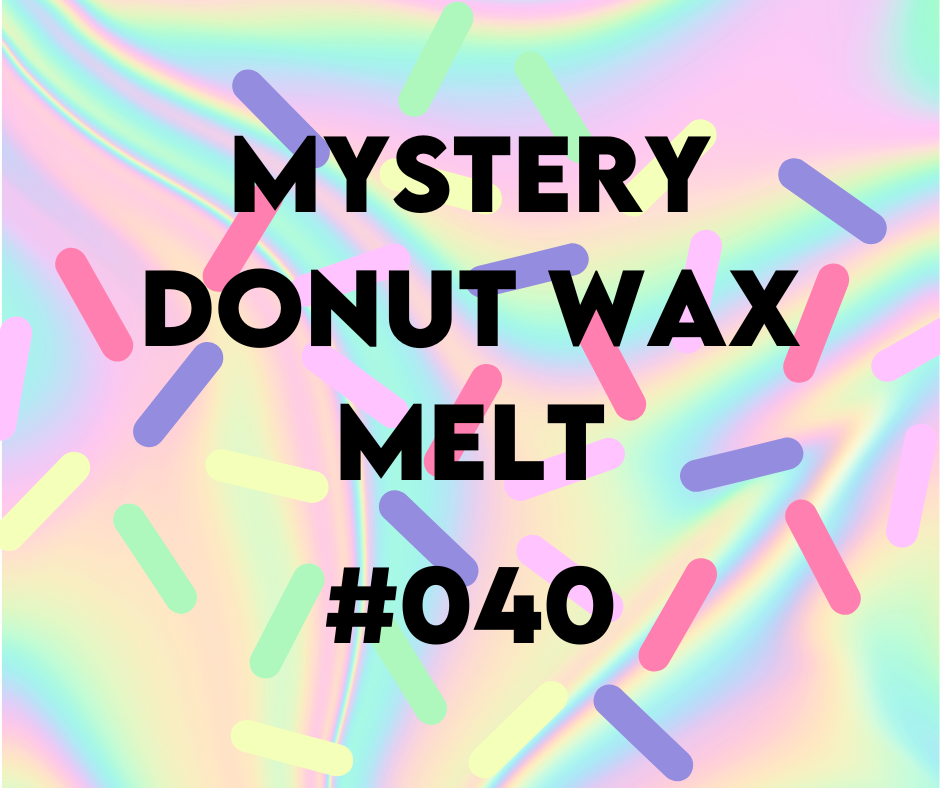mystery #040 DONUT SOY WAX MELT 34g