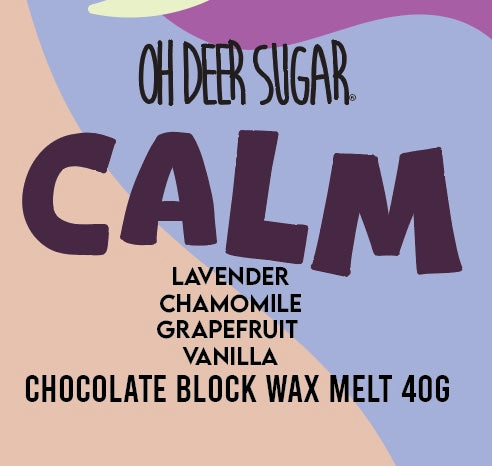 calm CHOCOLATE BLOCK WAX MELT 40g