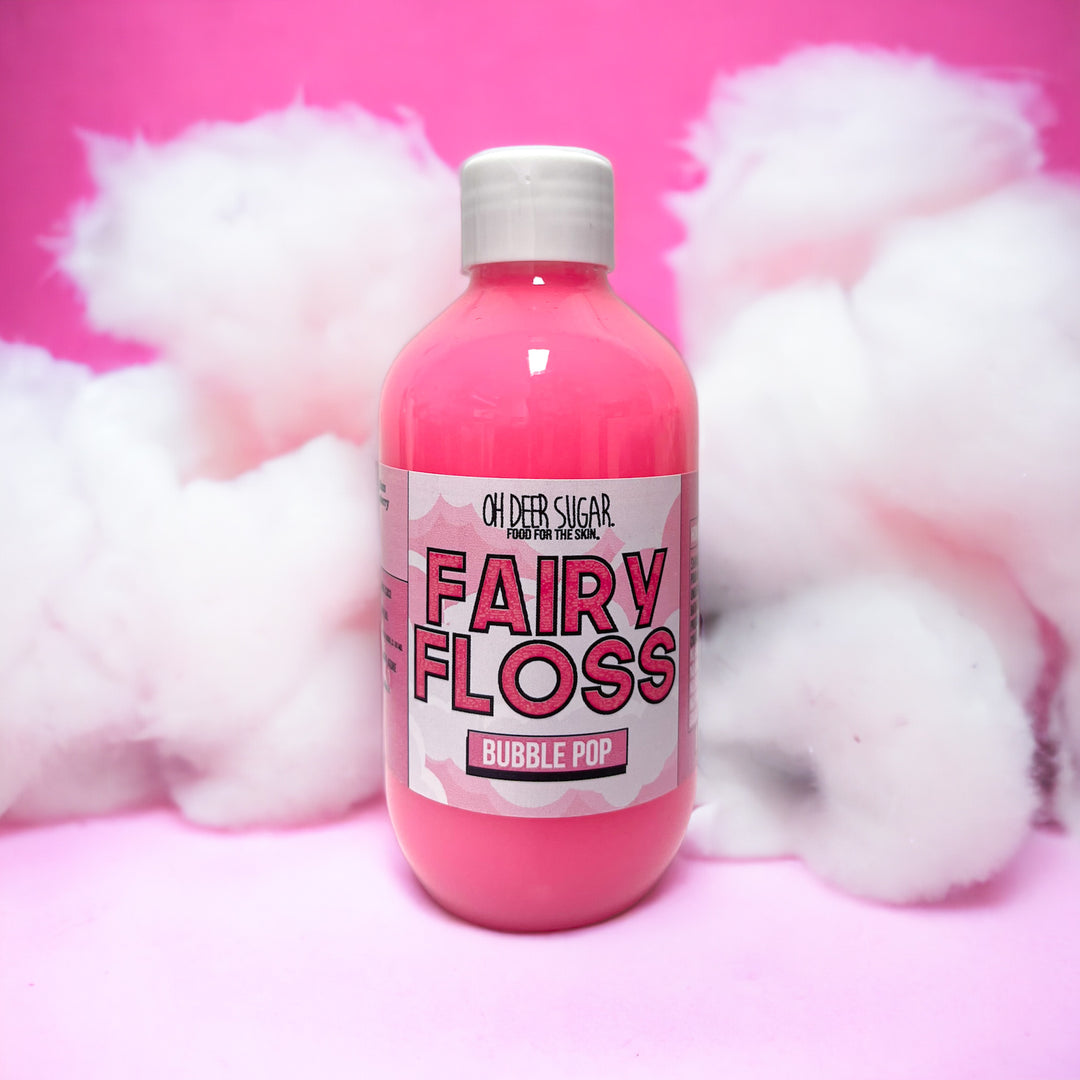 FAIRY FLOSS  BUBBLE POP Liquid Bubble Bath 200ml