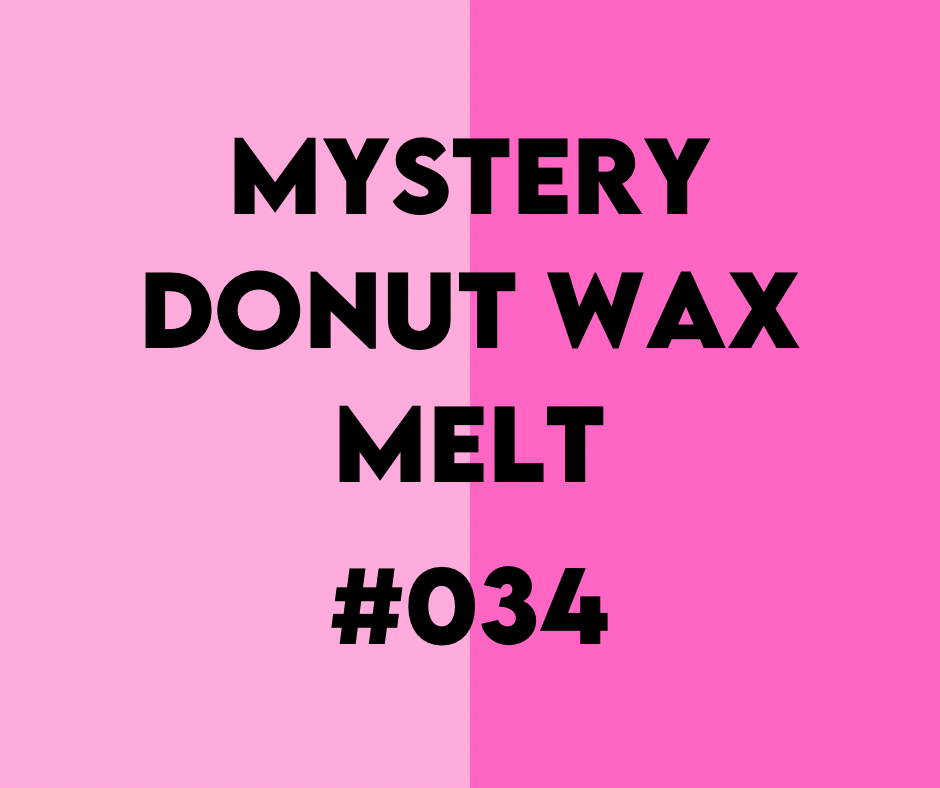 mystery #034 DONUT SOY WAX MELT 34g