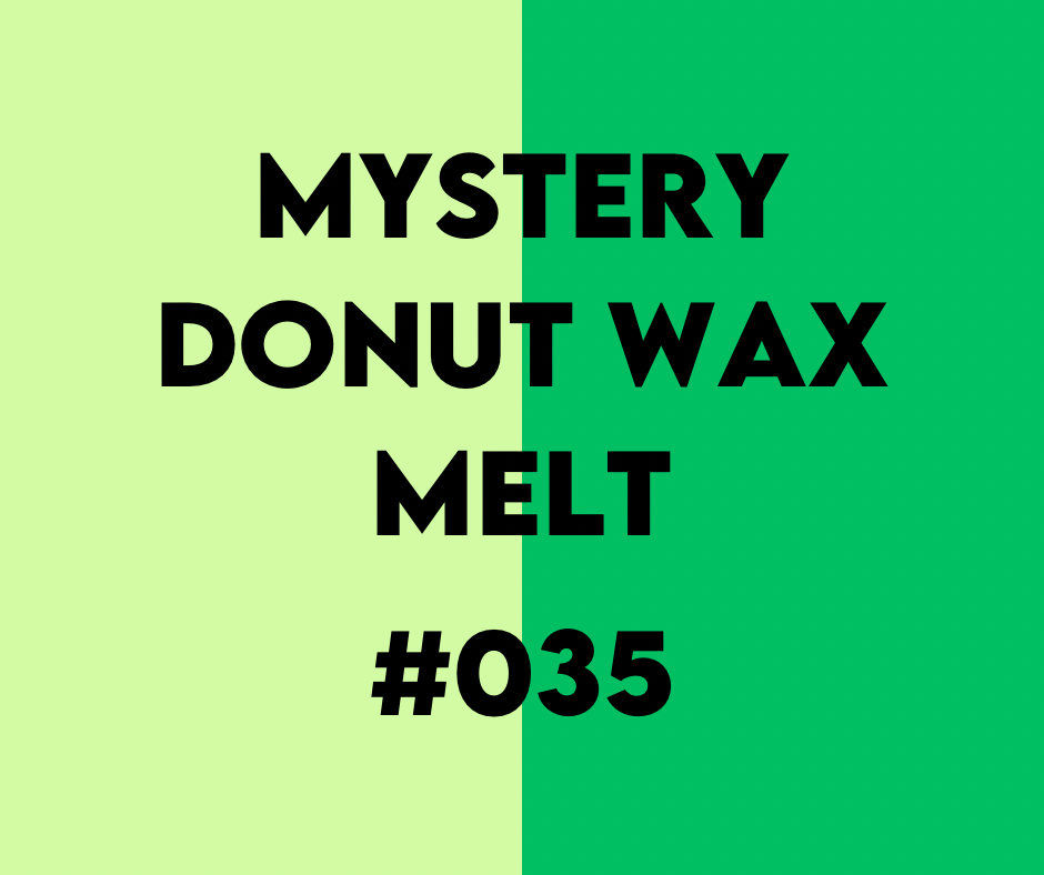 mystery #035 DONUT SOY WAX MELT 34g