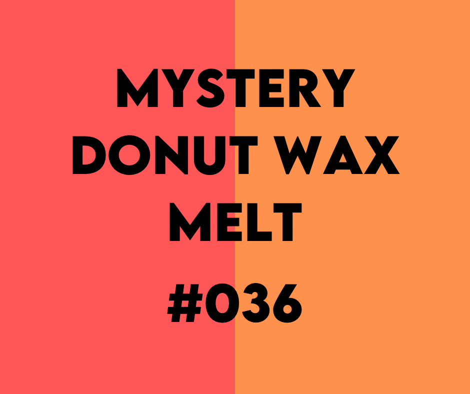 mystery #036 DONUT SOY WAX MELT 34g