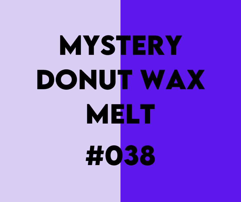 mystery #038 DONUT SOY WAX MELT 34g