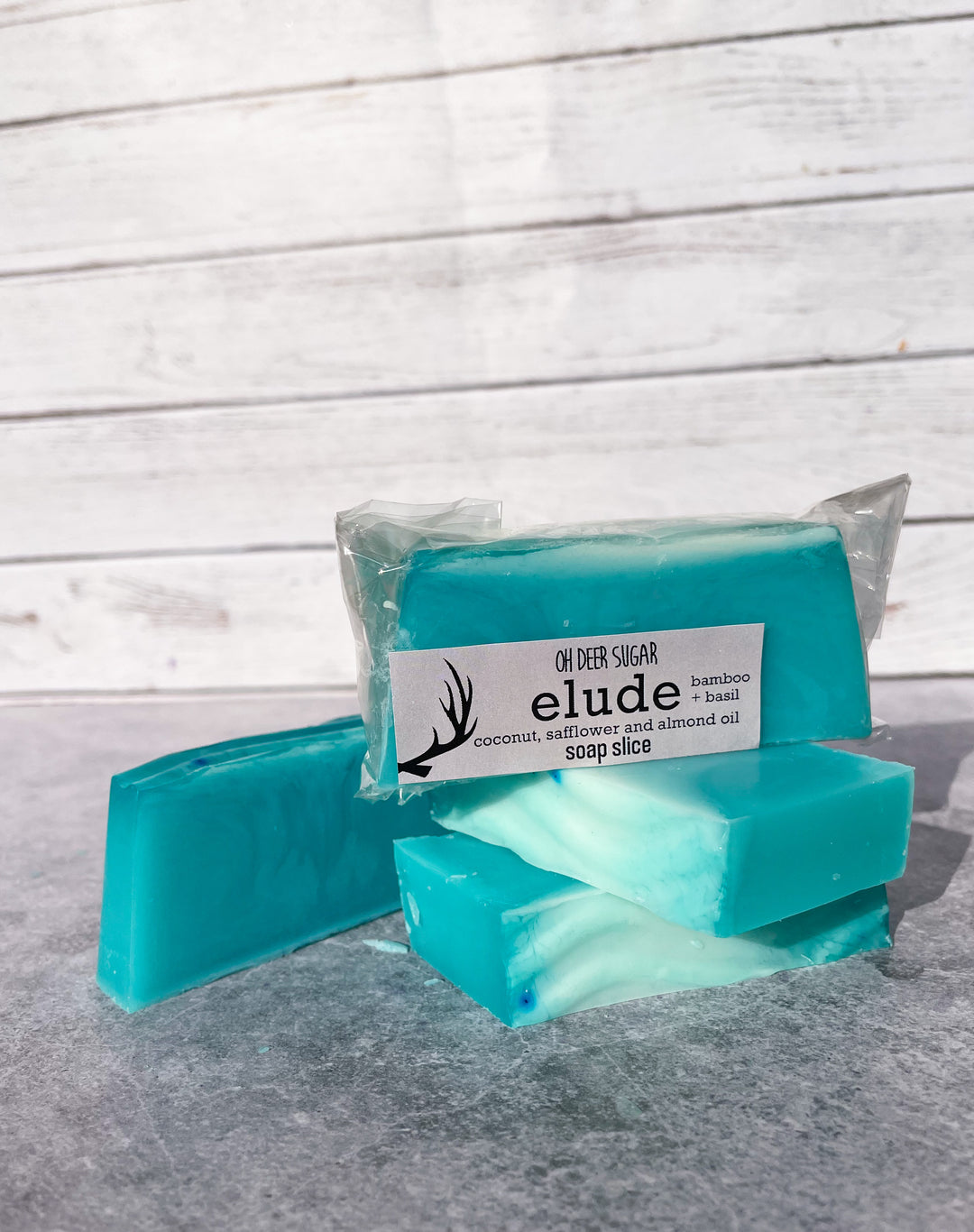 elude BAMBOO AND BASIL SOAP SLICE 70g