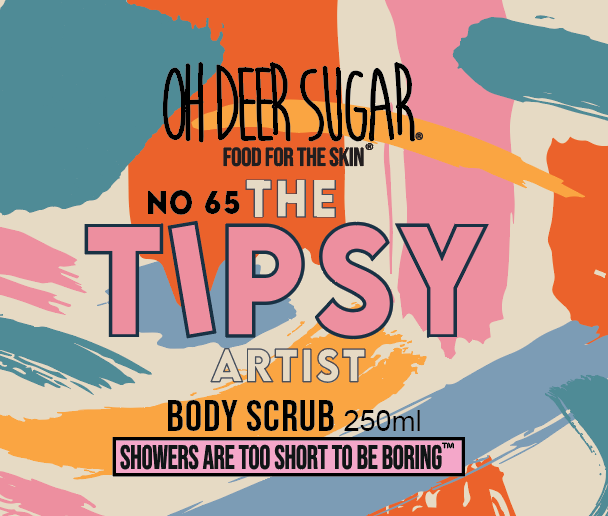No 65 The tipsy artist ORIGINAL BODY SCRUB 250ml