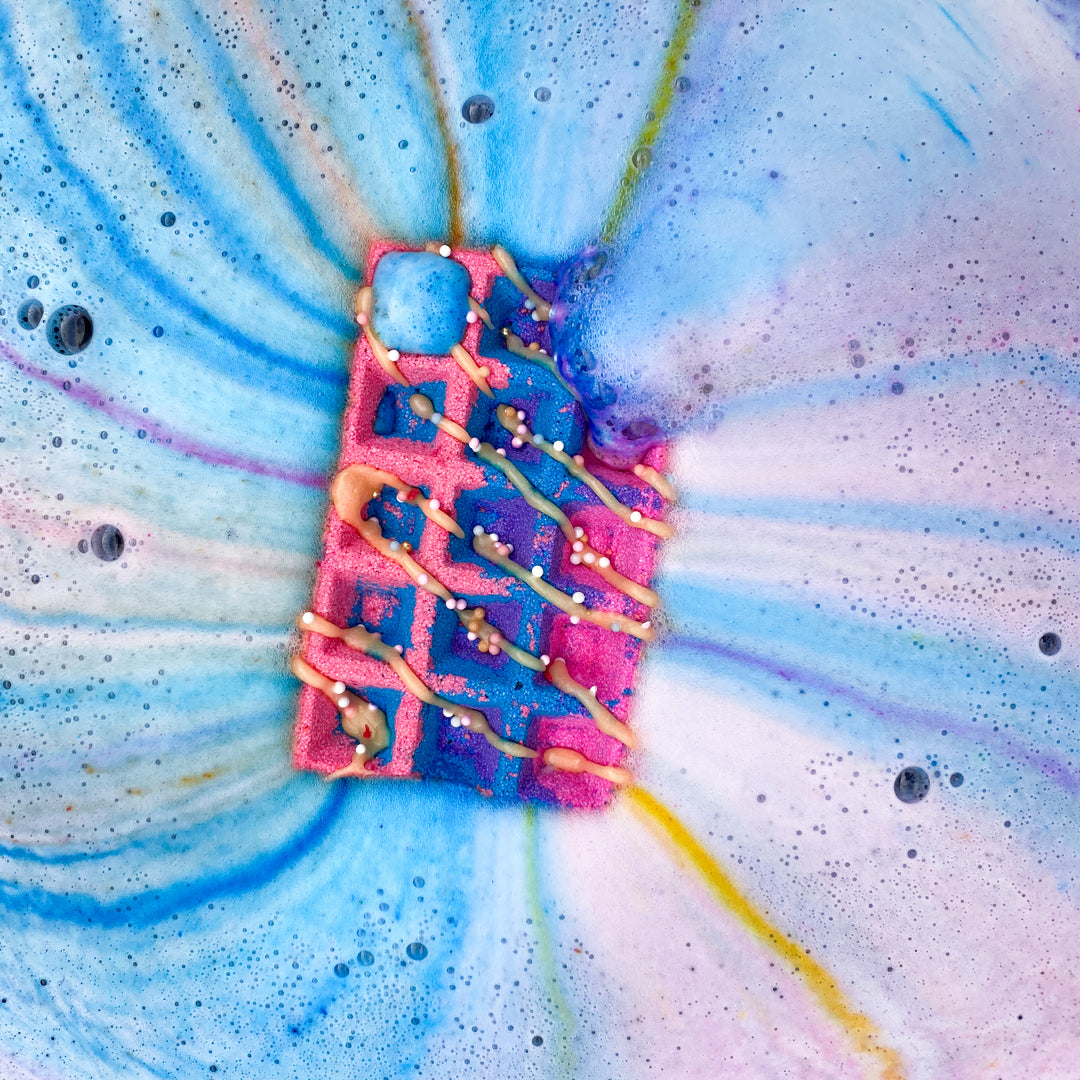 waffle bath bomb