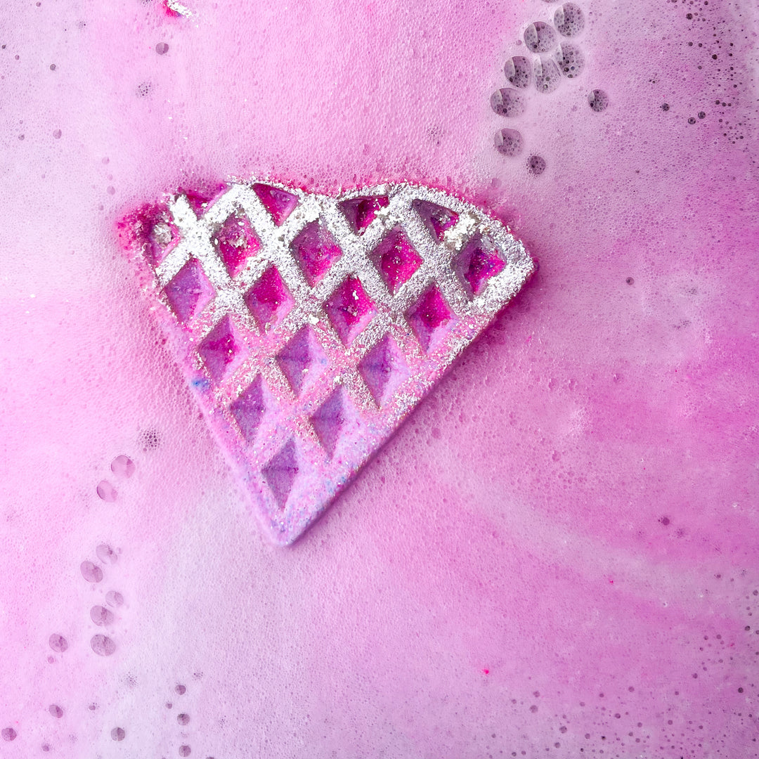 vegan waffle bath bomb Australia