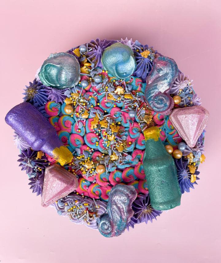 Treasuries and shells CAKE BATH BOMB 1300g