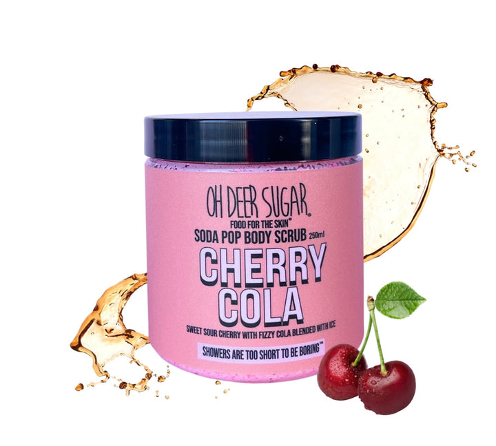cherry cola slushie SODA POP BODY SCRUB 250ml