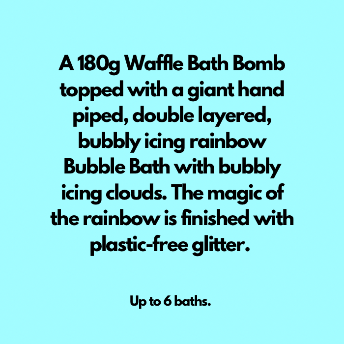 sky's the limit WAFFLE BATH BOMB 190g