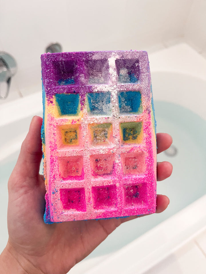 Unicorn Waffle Bath Bomb 180g