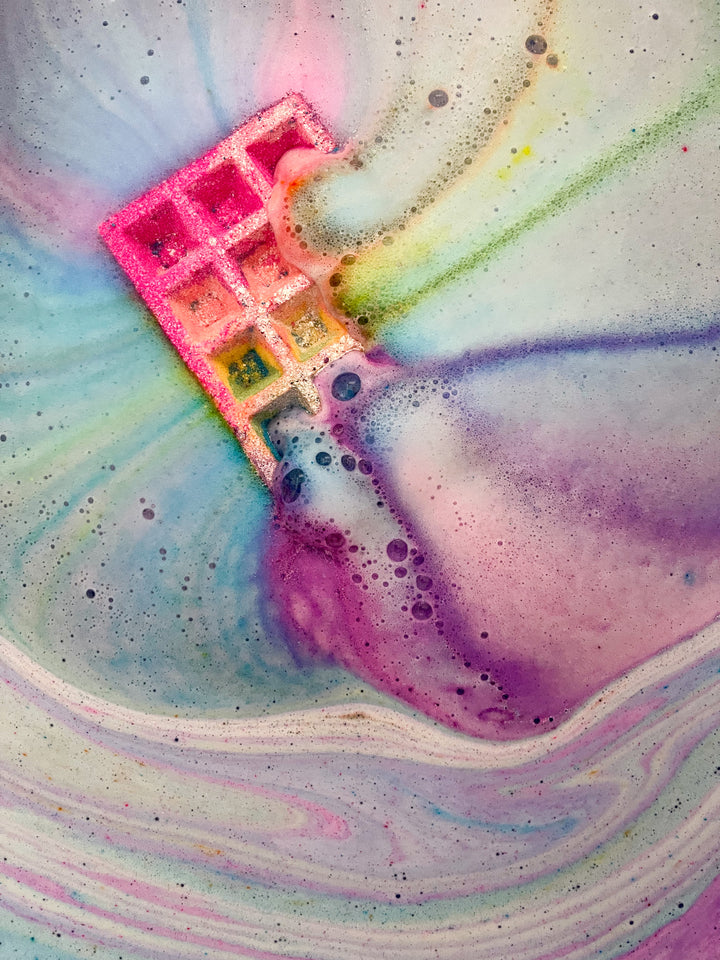 Unicorn Waffle Bath Bomb 180g