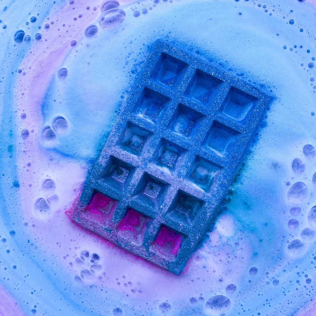 vegan waffle bath bomb australia