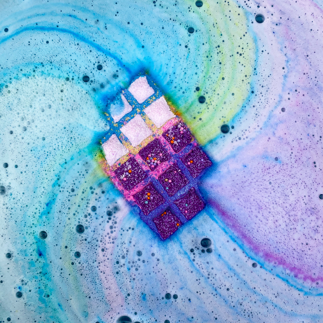 vegan waffle bath bomb australia