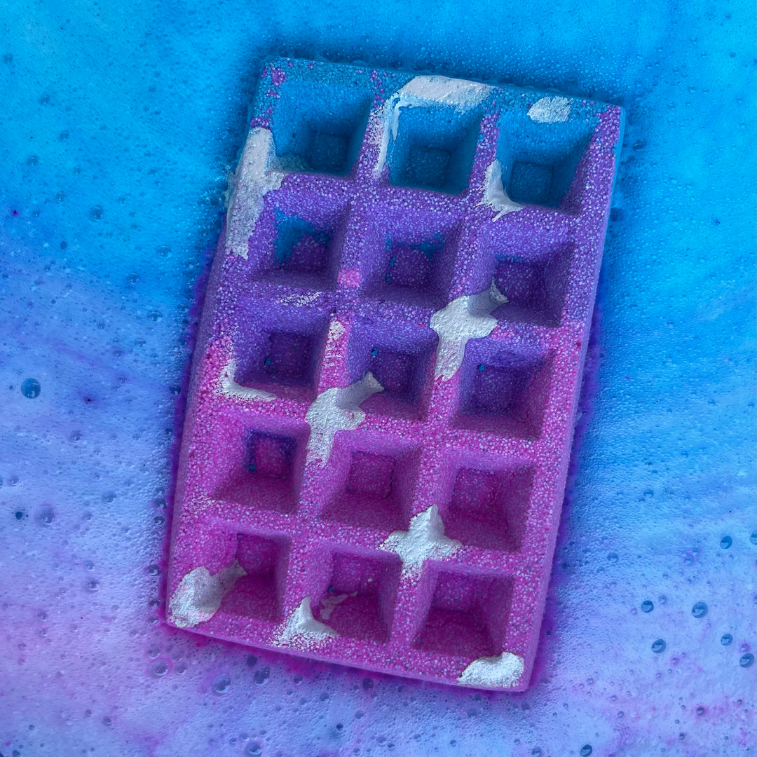 vegan waffle bath bomb australia