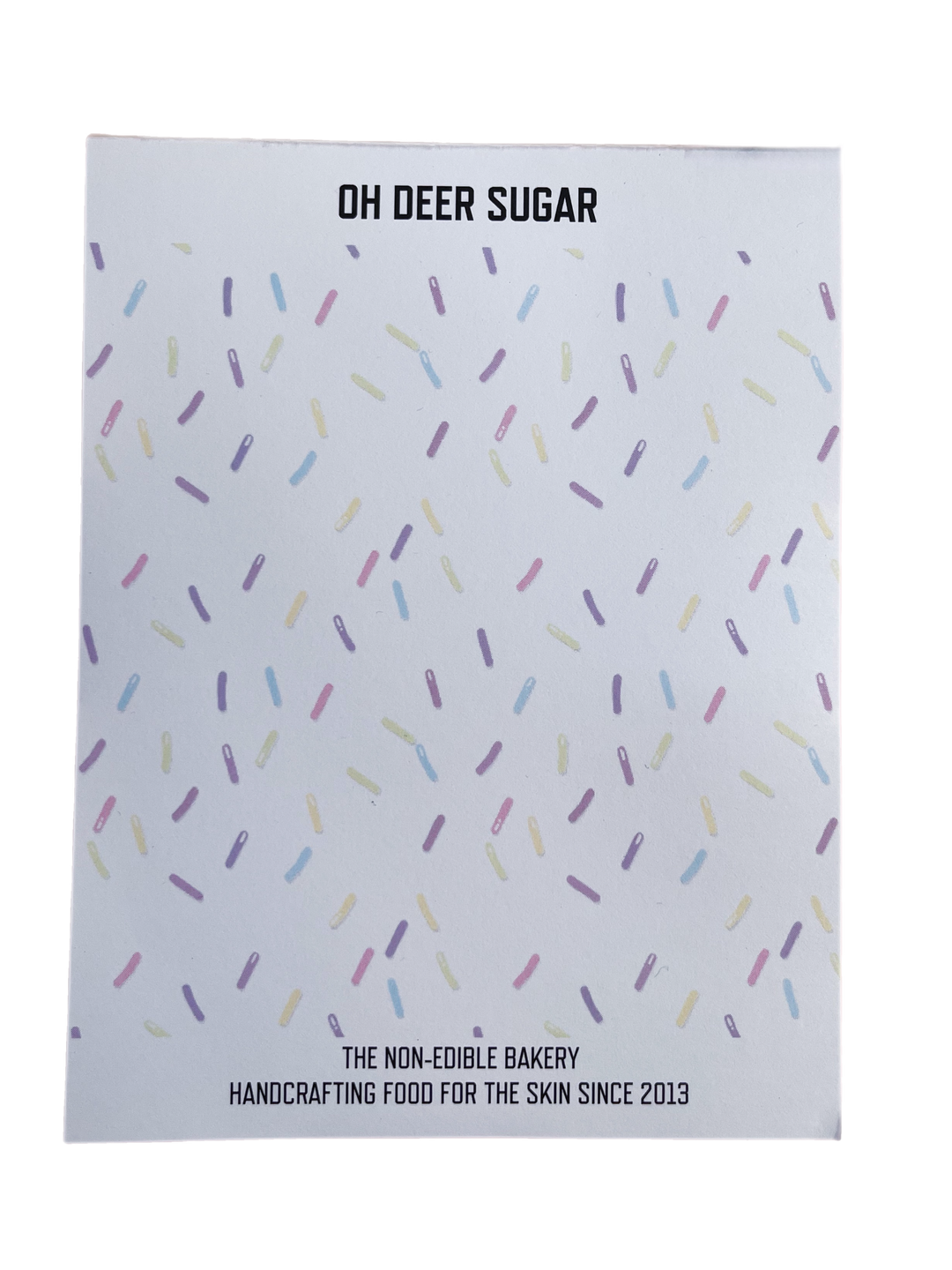Oh Deer Sugar notepad 50 sheets