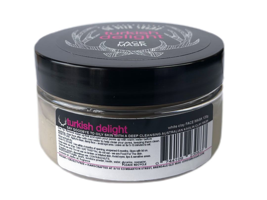 TURKISH DELIGHT FACE MASK 120g best for oily skin