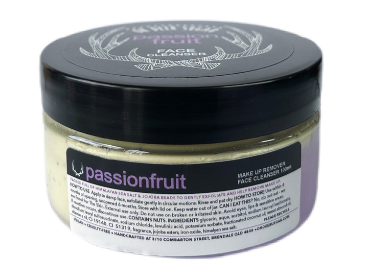 passionfruit FACE CLEANSER 100ml make up remover