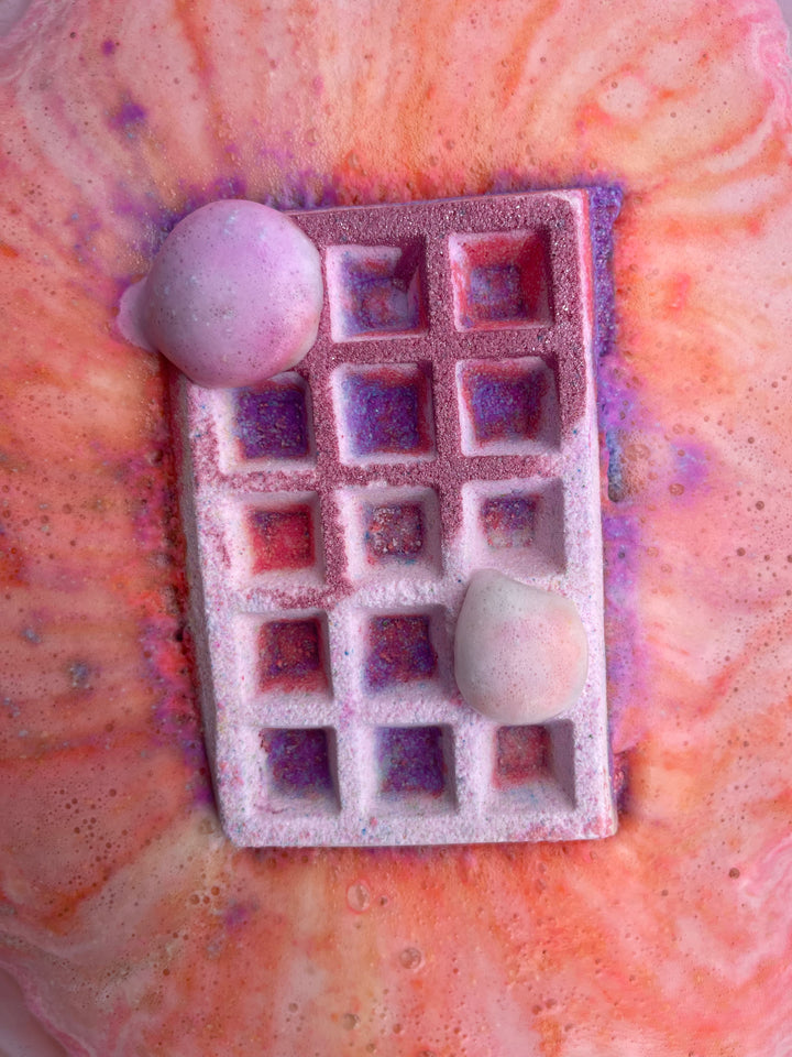 pink paradise WAFFLE BATH BOMB 180g