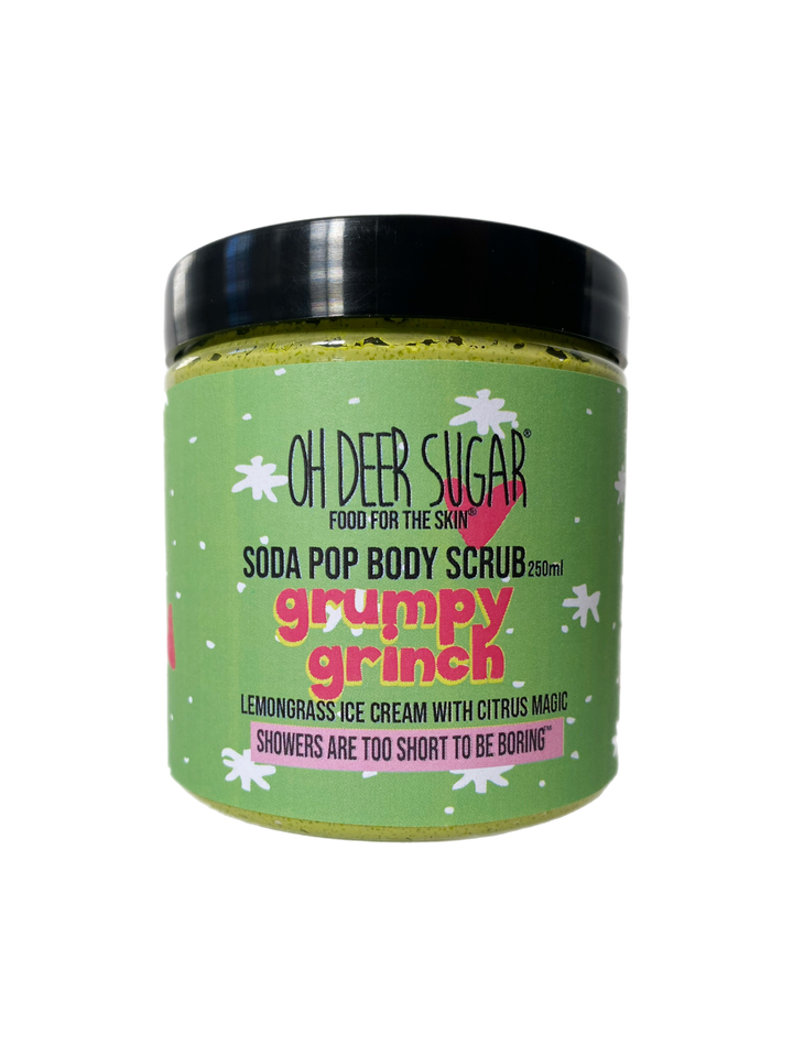 grumpy grinch SODA POP BODY SCRUB 250ml