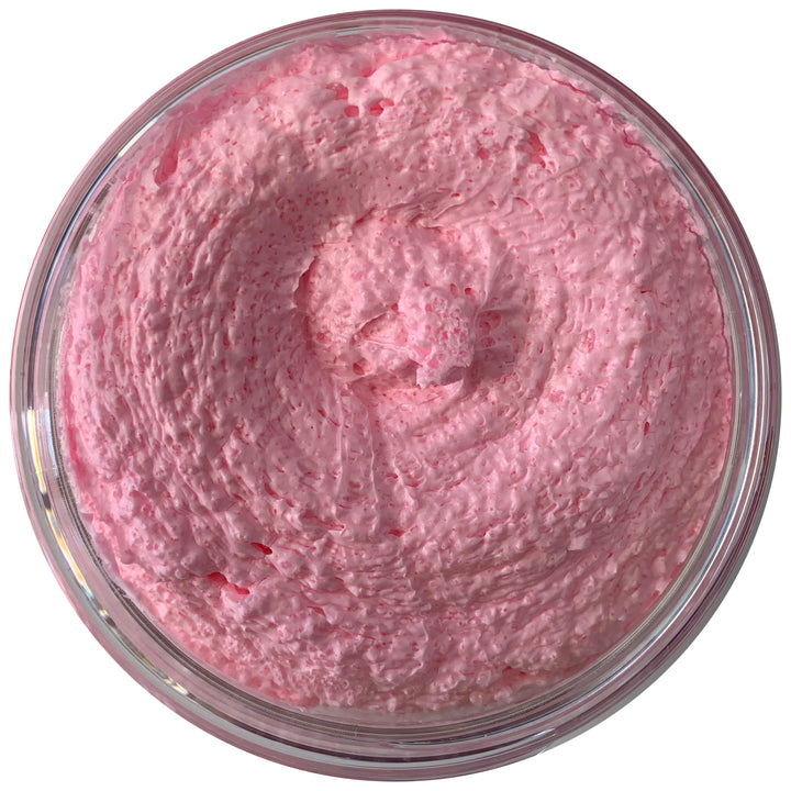 pink body scrub wash