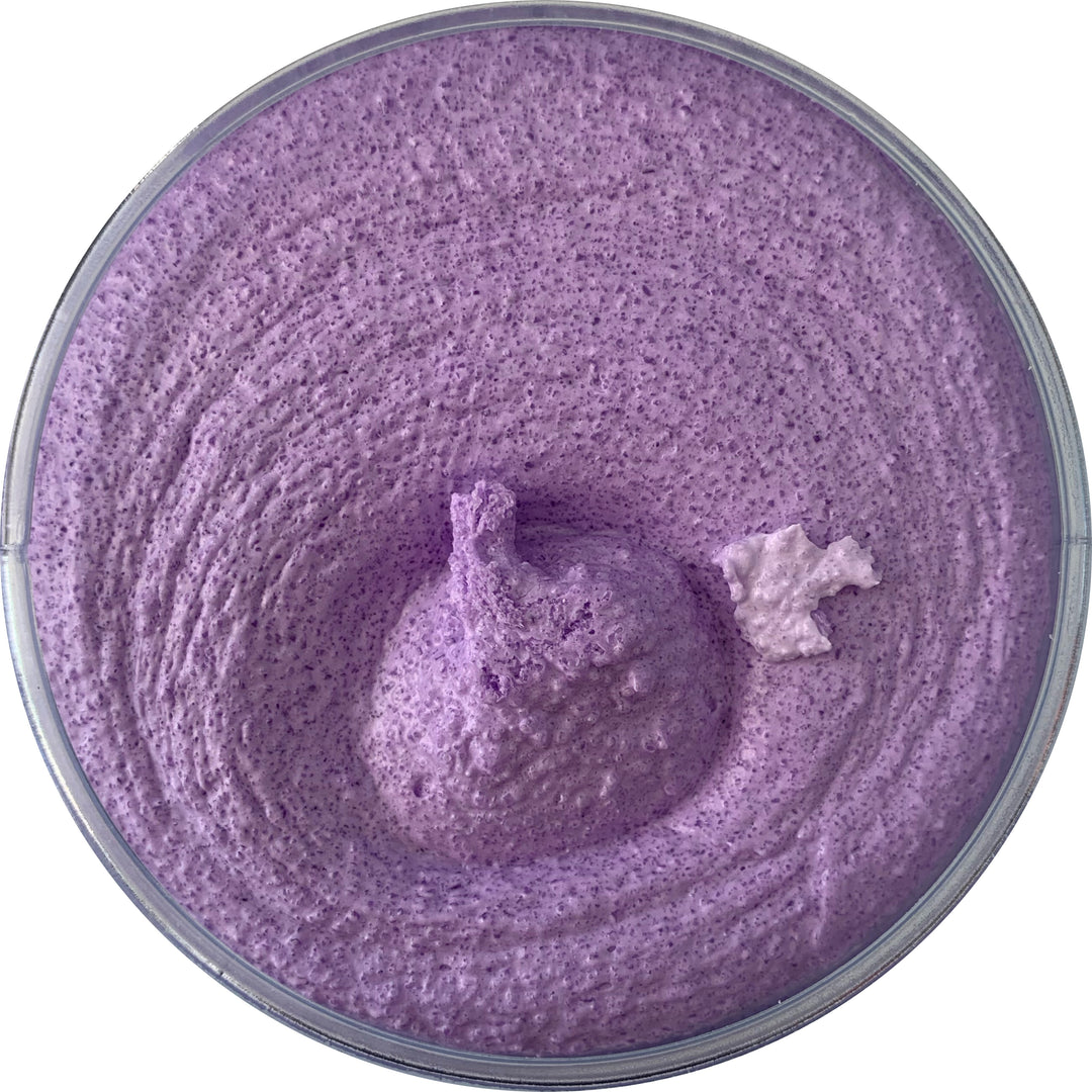 foamy sugar body scrub