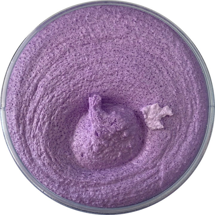 foamy sugar body scrub