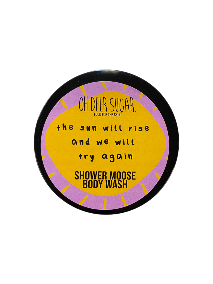 the sun will rise SHOWER MOOSE BODY WASH 100ml