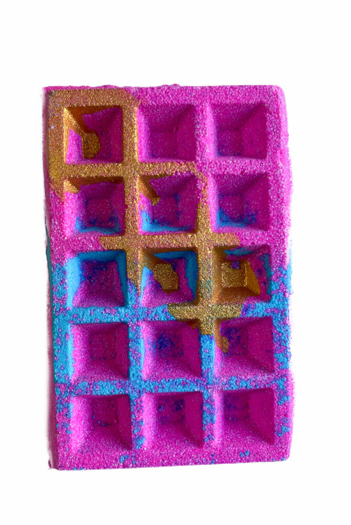 fairy floss WAFFLE BATH BOMB 180g