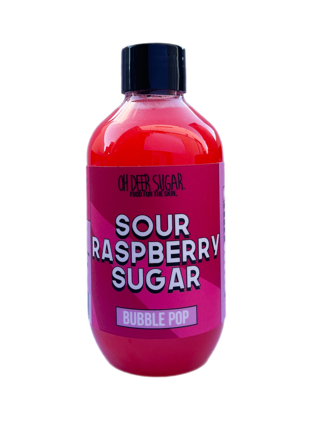 Sour Raspberry Sugar BUBBLE POP Liquid Bubble Bath 200ml