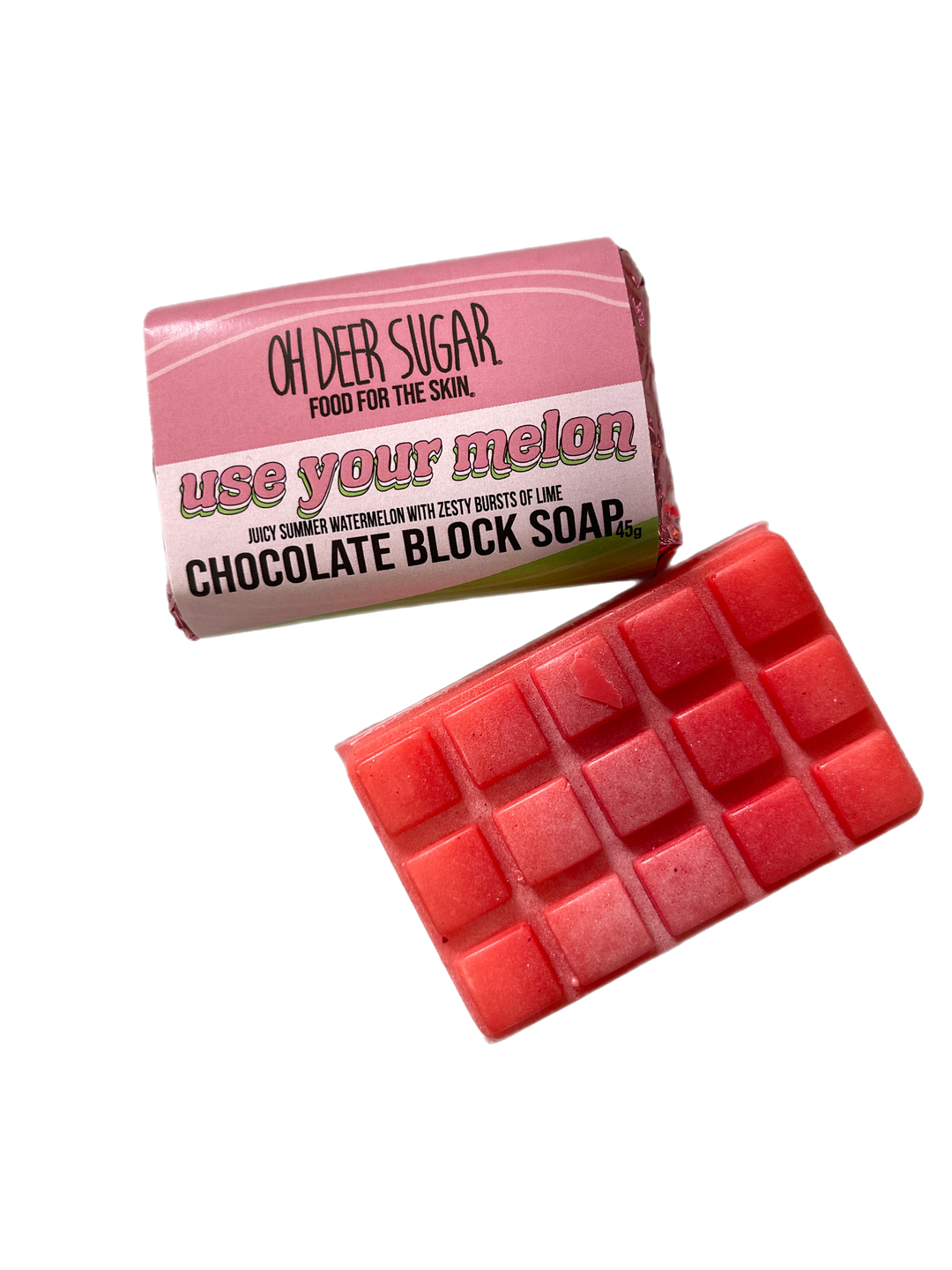 use your melon CHOCOLATE BLOCK Soap 45g