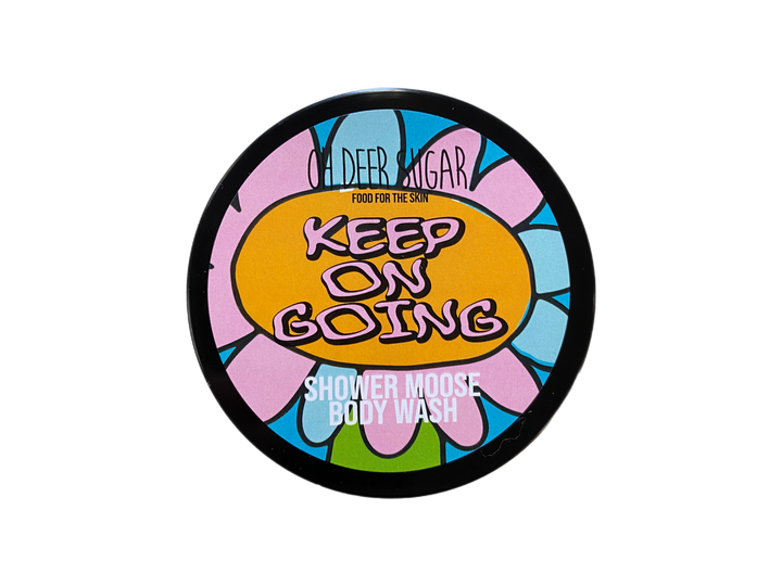 keep on going SHOWER MOOSE BODY WASH 100ml