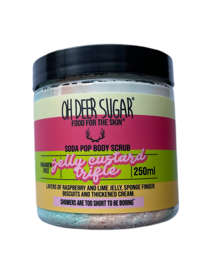 jelly custard trifle SODA POP BODY SCRUB 250ml