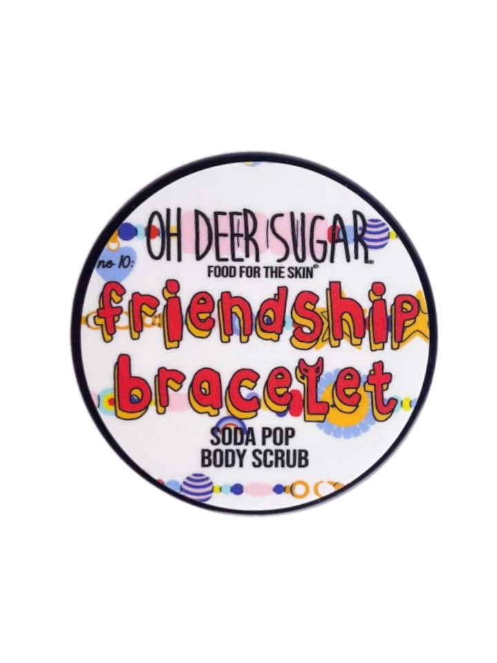 no 10 friendship bracelet SODA POP BODY SCRUB 100ml