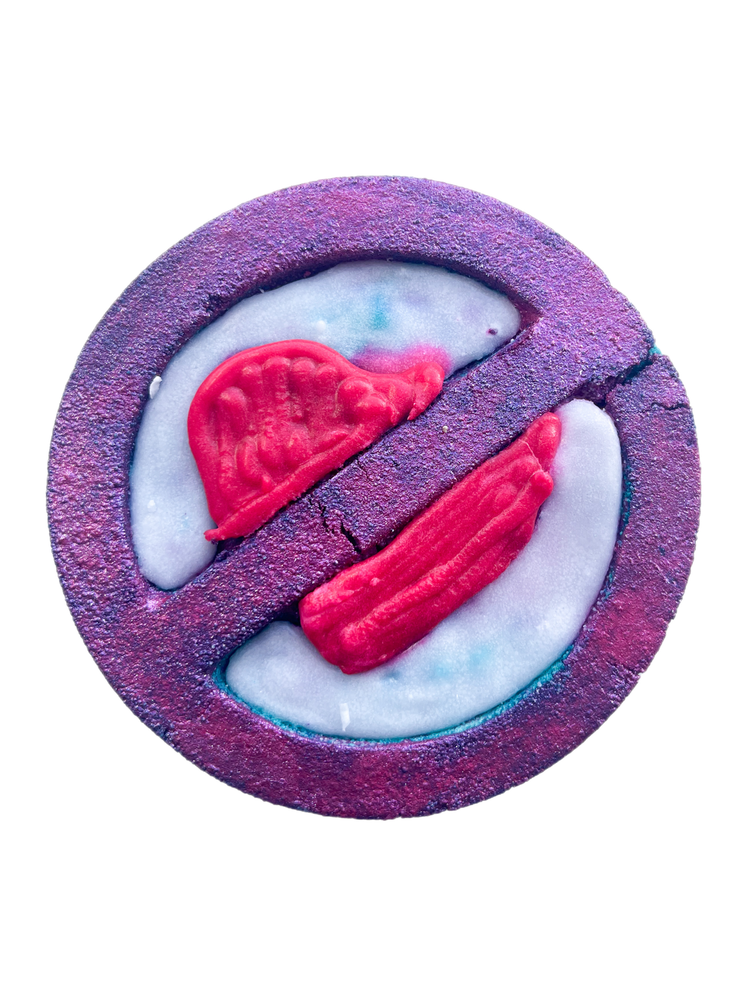 no PDA allowed BATH BOMB 210g