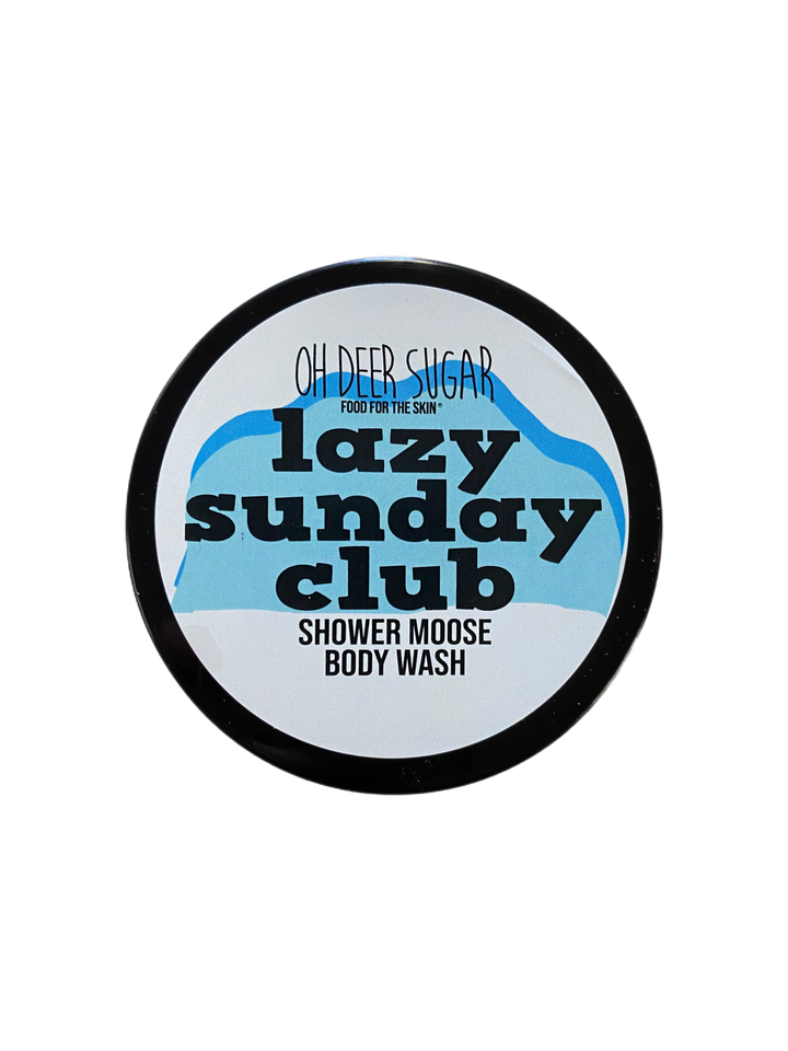 lazy sunday club SHOWER MOOSE BODY WASH 100ml